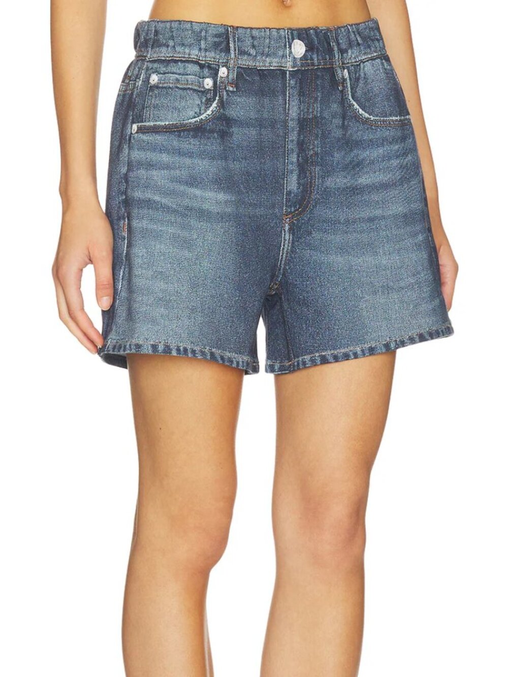 RAG & BONE NWT Miramar Terry 4" Walking Shorts Seneca XS Pull-On Viral Stretch